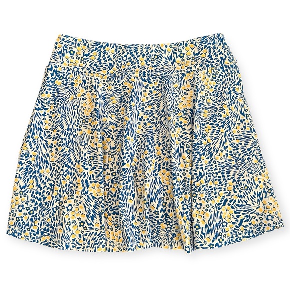 High Waisted Pocket Print Skort - Picture 2 of 7